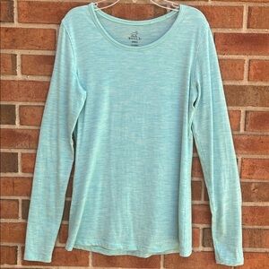 WOOLX Merino Tech Long Sleeve All Season Base Layer Adventure Performance Top S